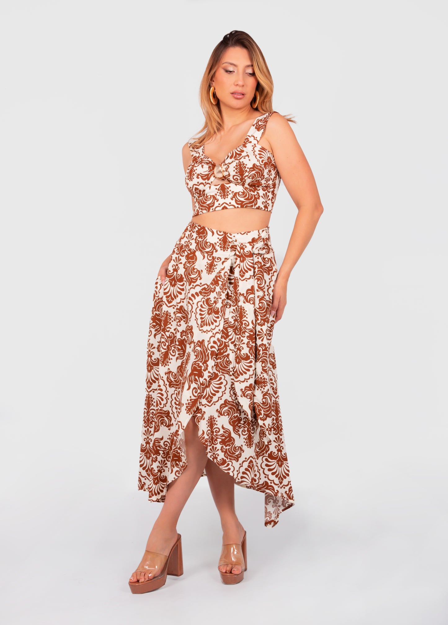 Ropa de verano - Conjunto falda - Prendas para playa - Talla unica - Conjuntos juveniles