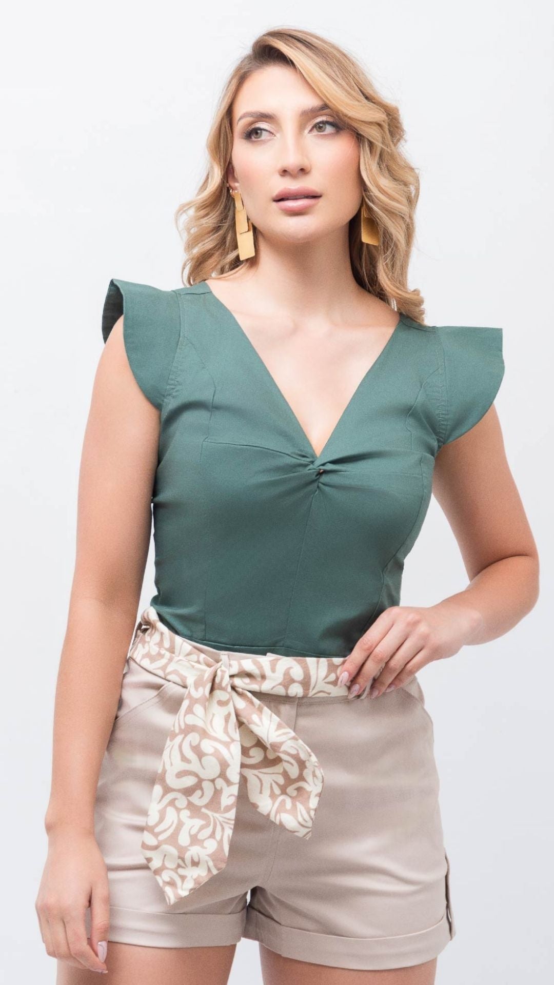 BLUSA ALELI UNICOLOR