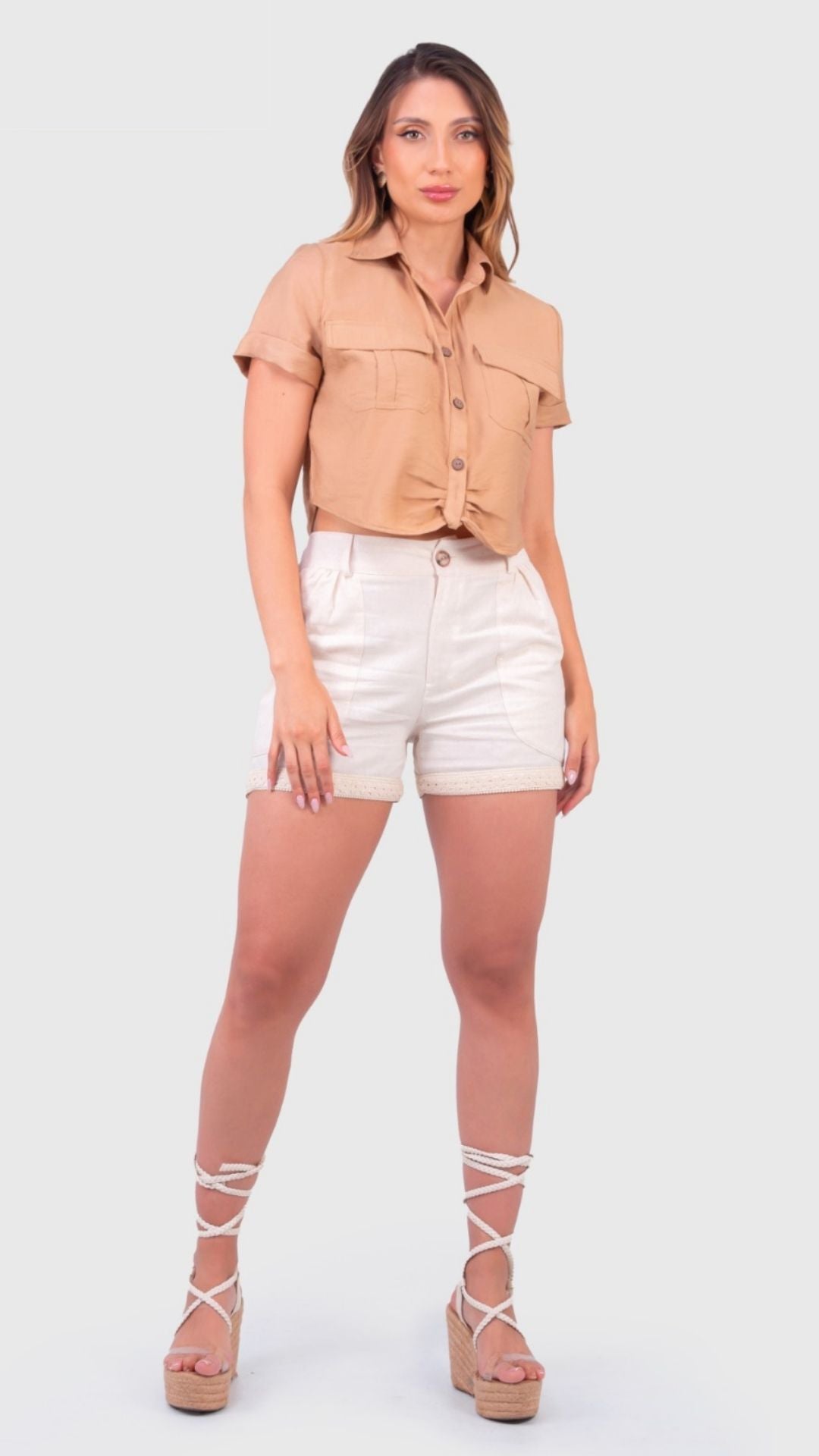 BLUSA ALIDA UNICOLOR