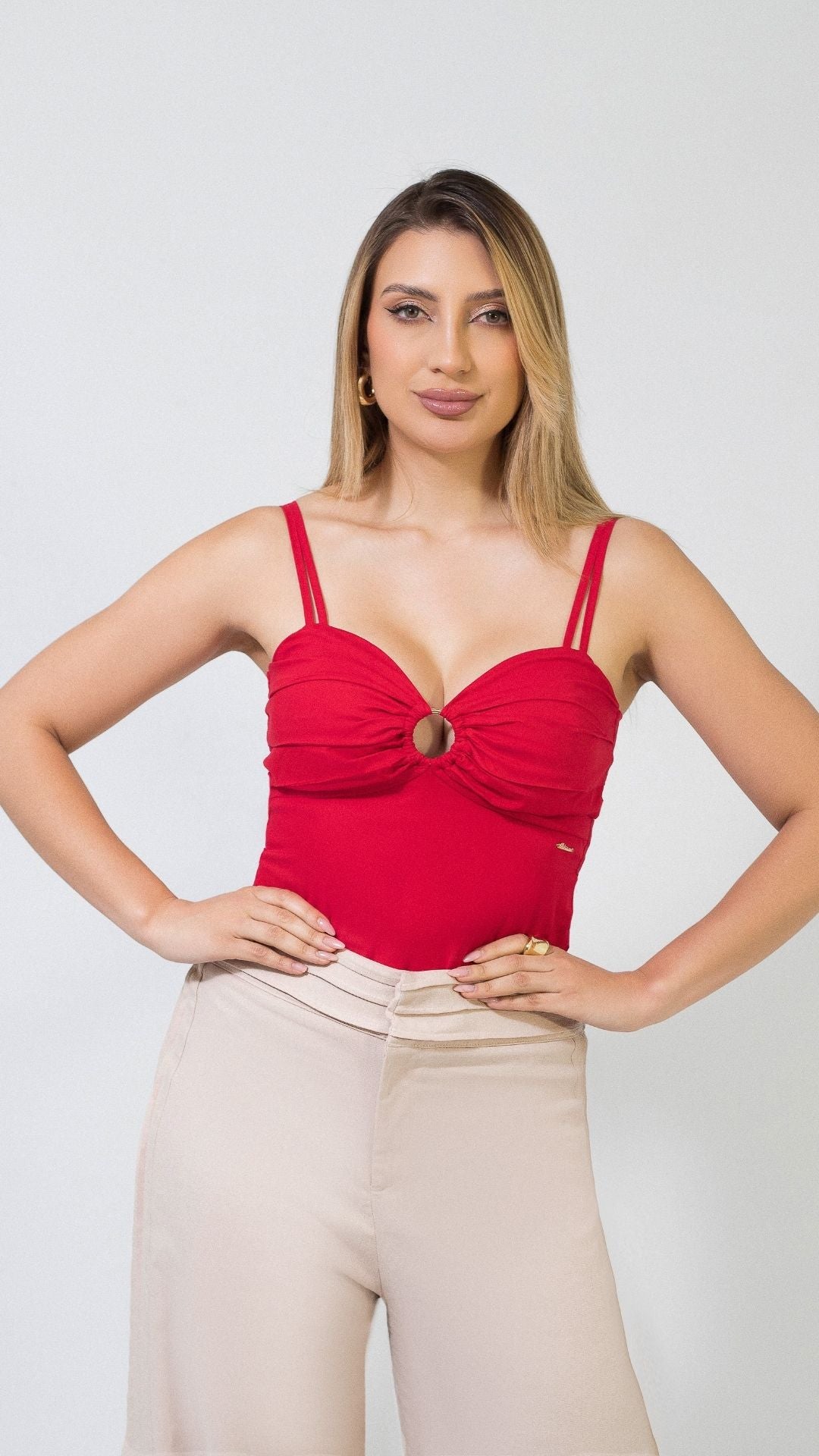 BLUSA CORTA BONANZA UNICOLOR