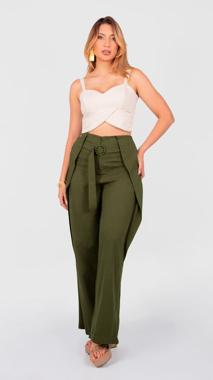 BLUSA CORTA CALMA UNICOLOR