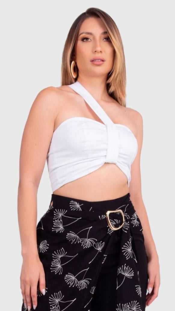 BLUSA CORTA MAGGIE UNICOLOR