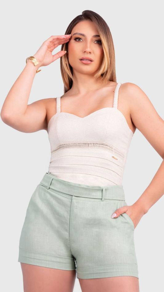 BLUSA CORTA NAIFRA UNICOLOR