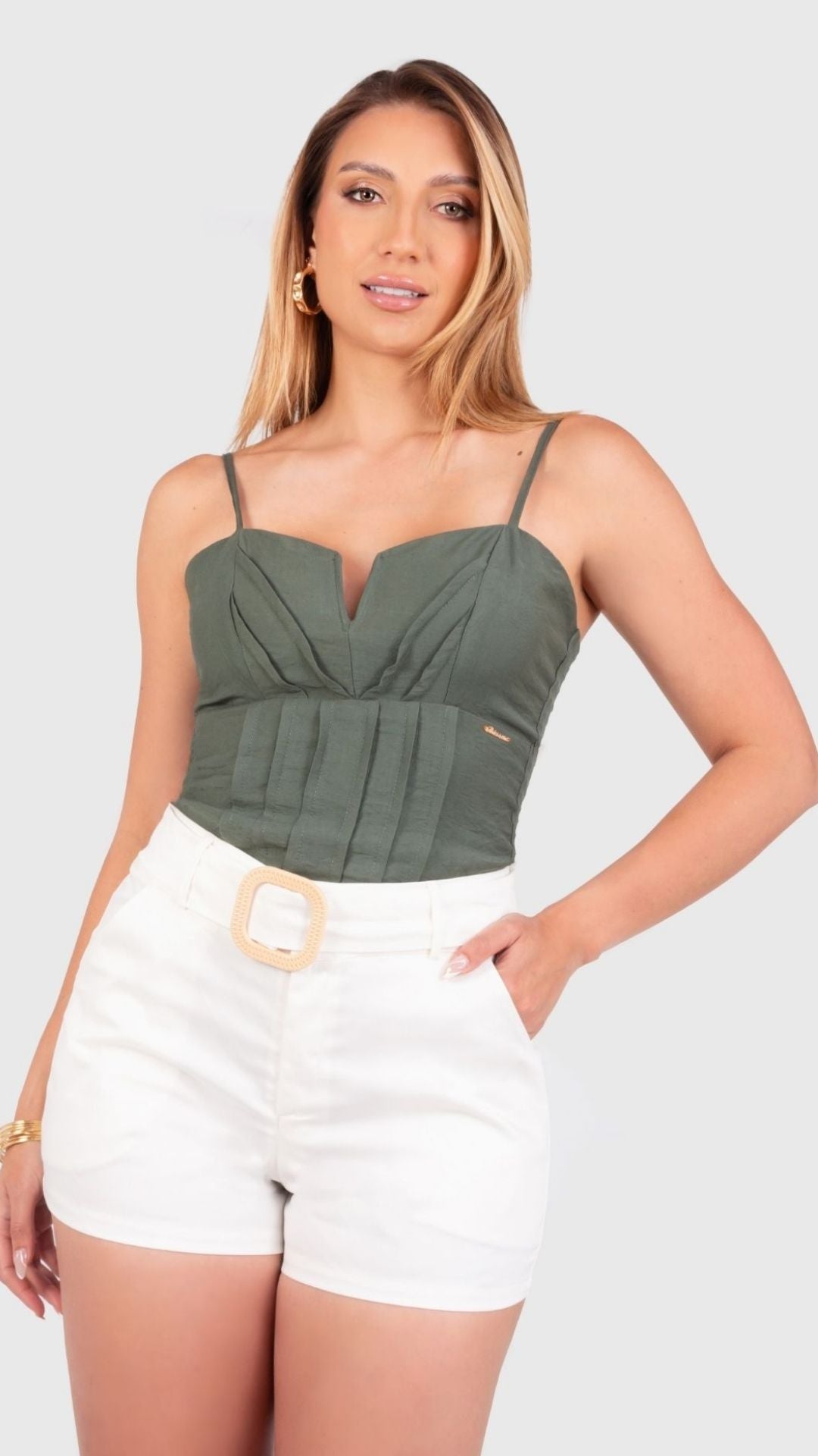 BLUSA TASHIGI UNICOLOR