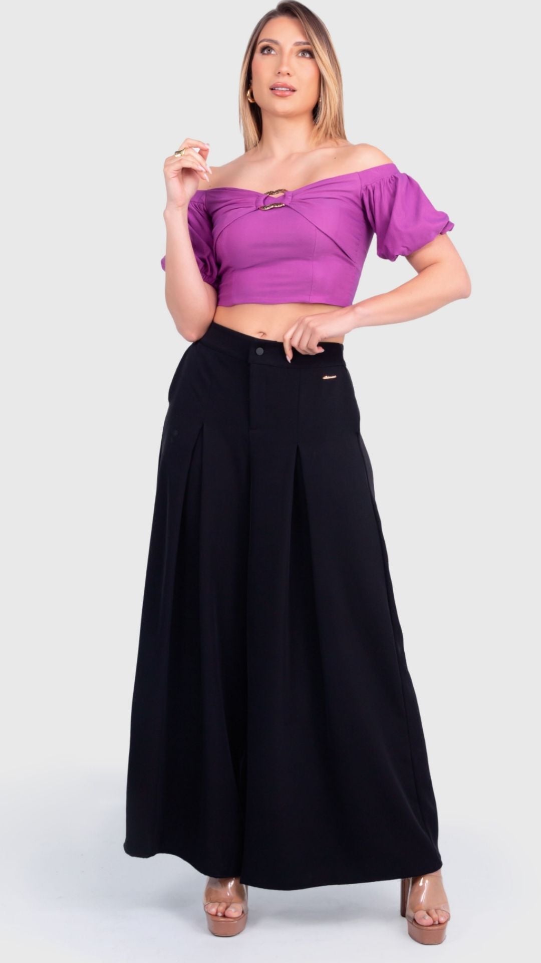 PANTALON VELUTINA TIFANY UNICOLOR