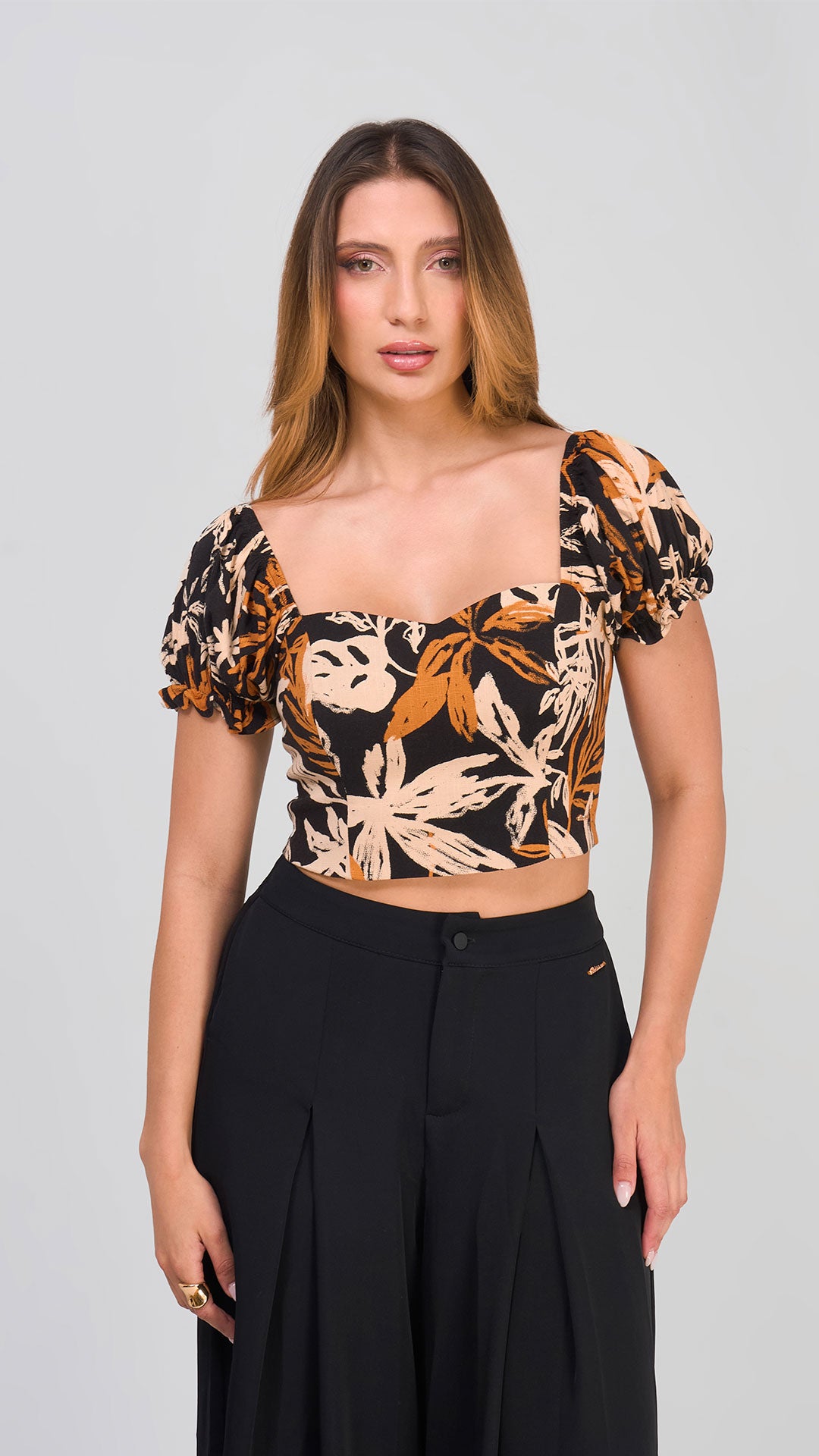 BLUSA CORTA PITTY ESTAMPADO